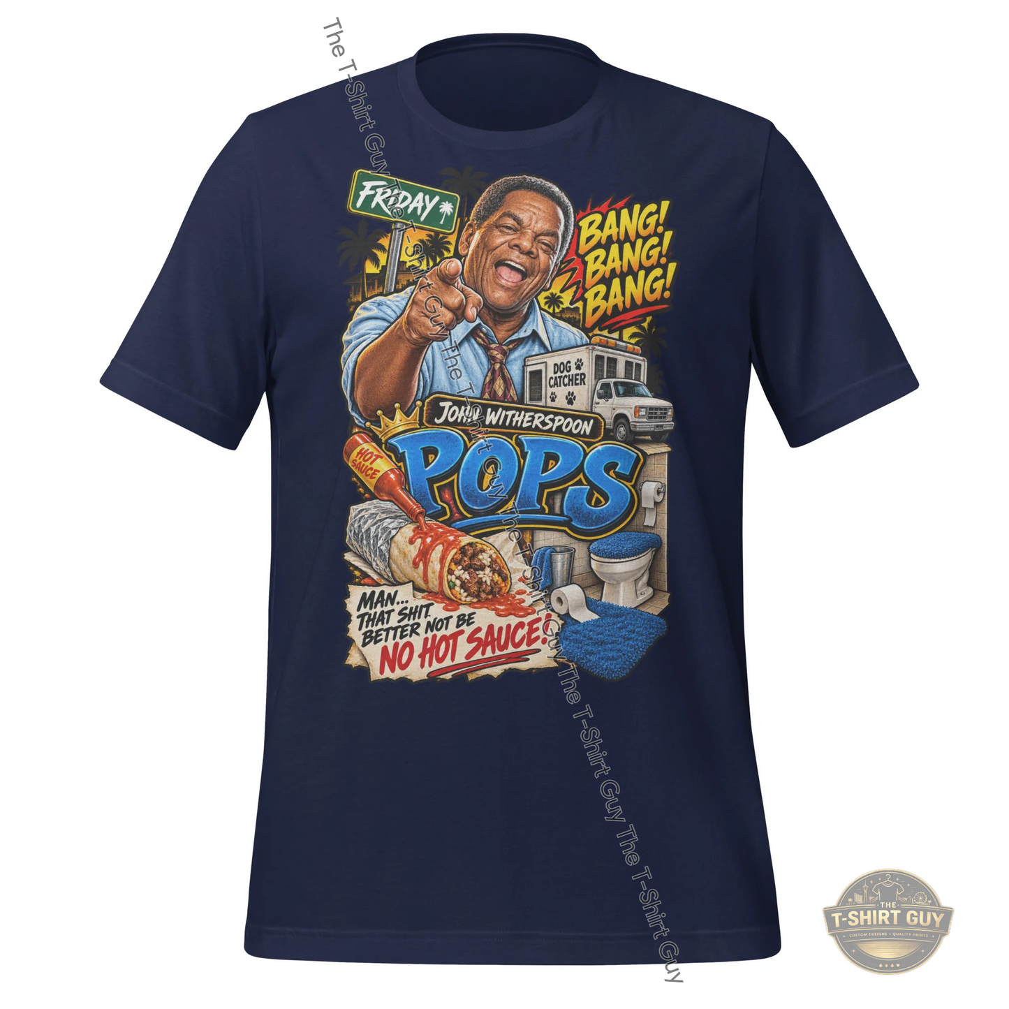 Watermarked - Pops Unisex t-shirt