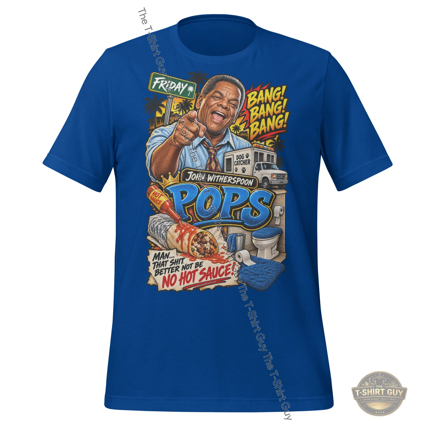 Watermarked - Pops Unisex t-shirt