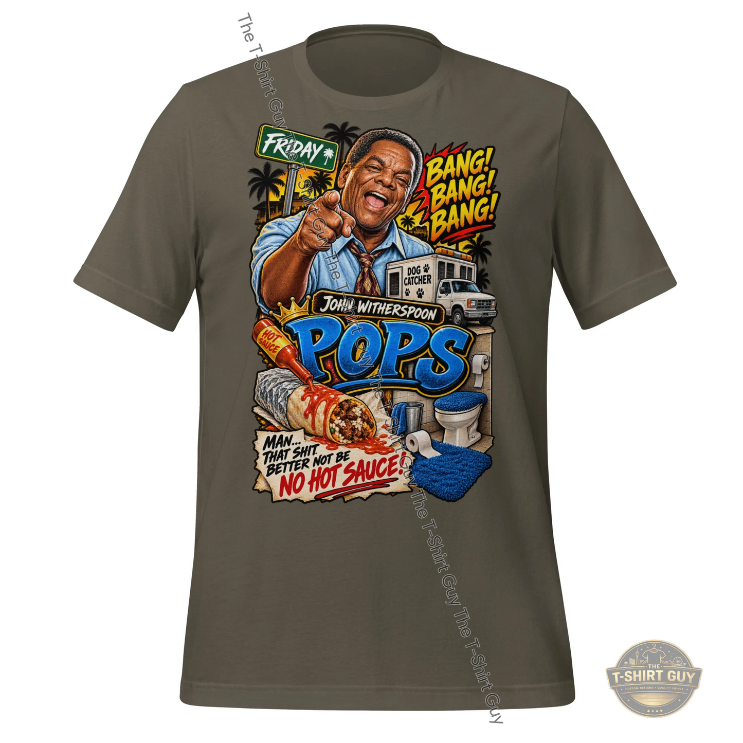 Watermarked - Pops Unisex t-shirt