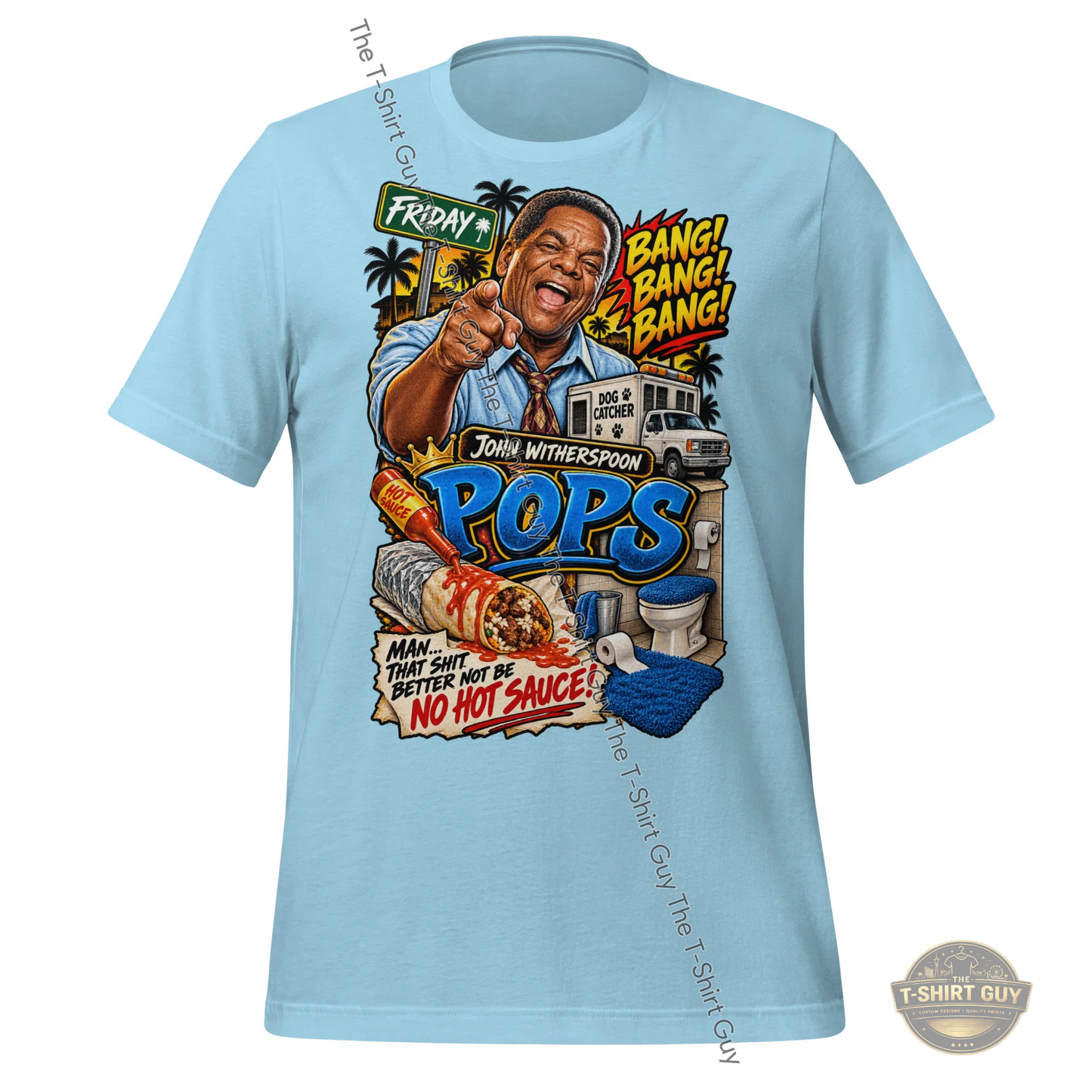 Watermarked - Pops Unisex t-shirt