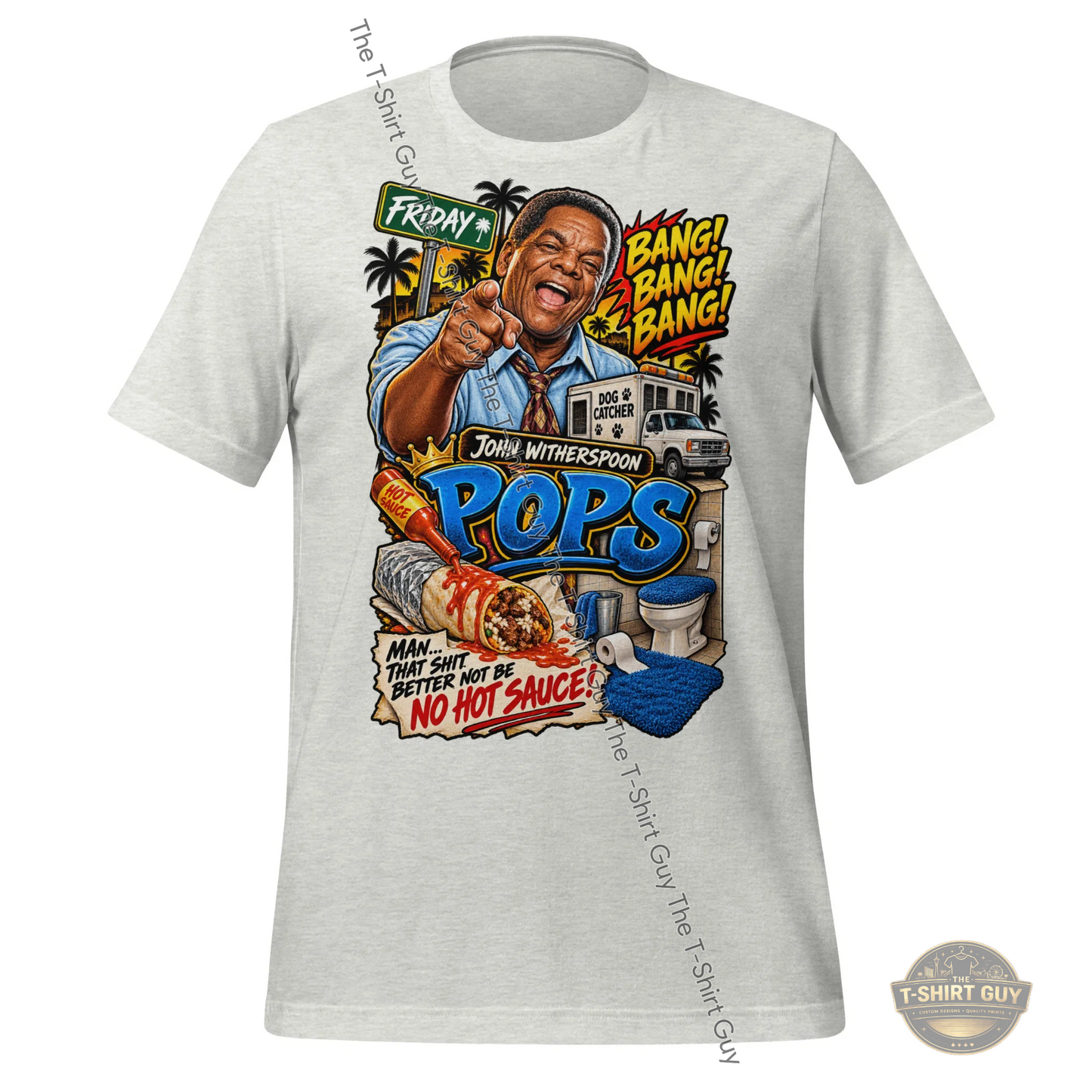 Watermarked - Pops Unisex t-shirt