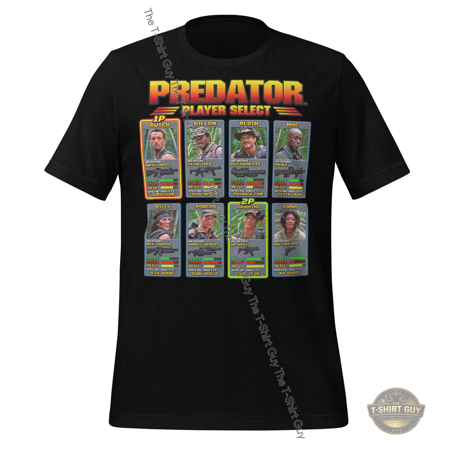 Watermarked - Predator Player Select Unisex t-shirt