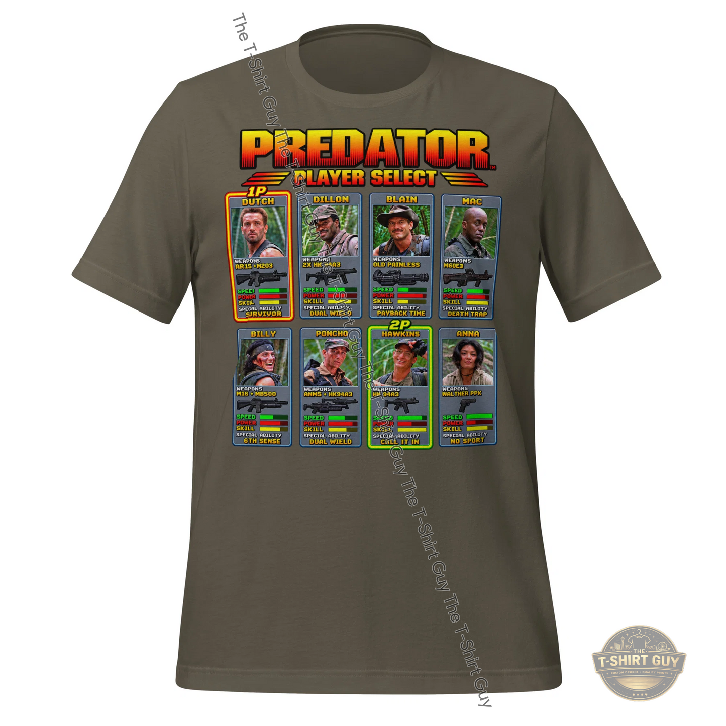 Watermarked - Predator Player Select Unisex t-shirt