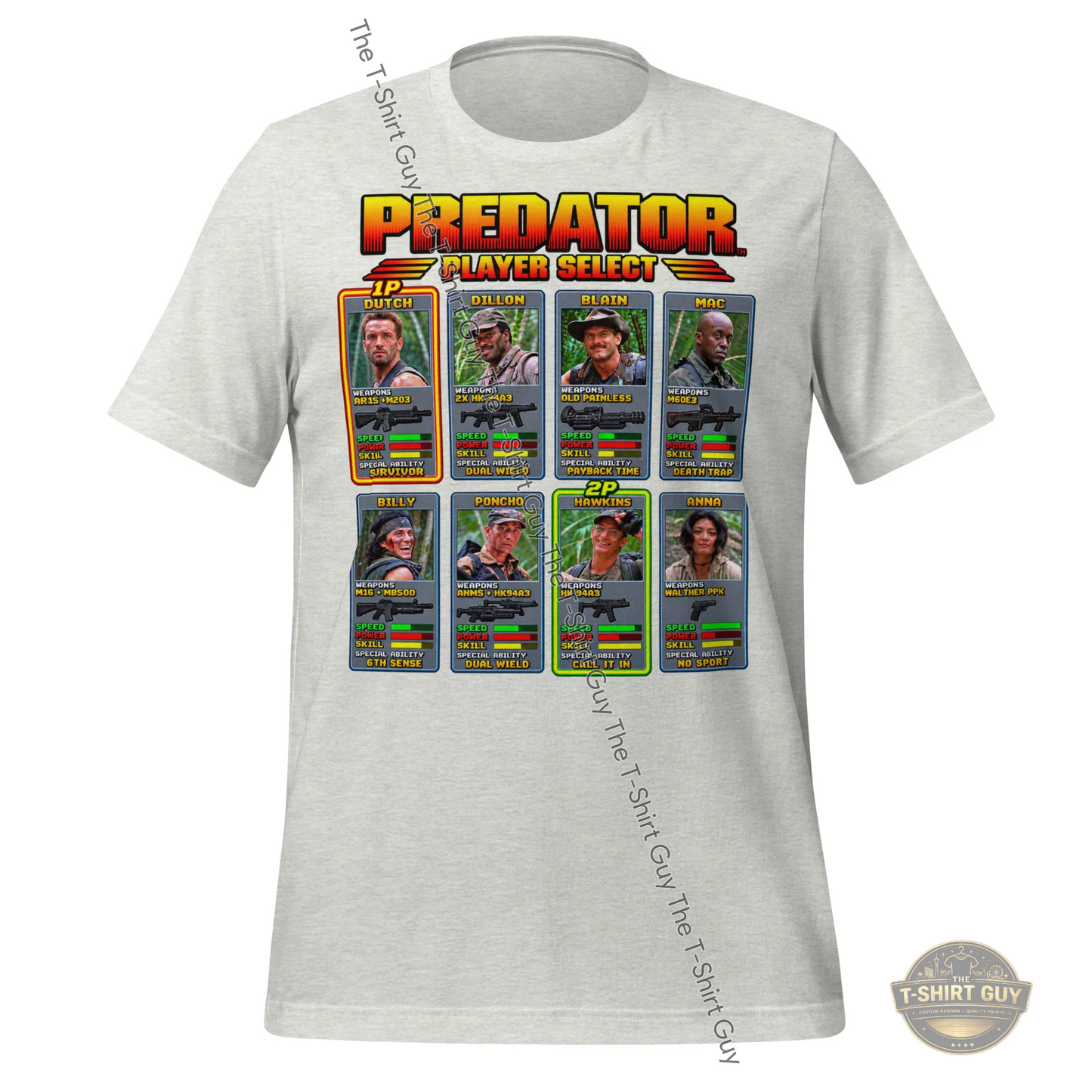 Watermarked - Predator Player Select Unisex t-shirt