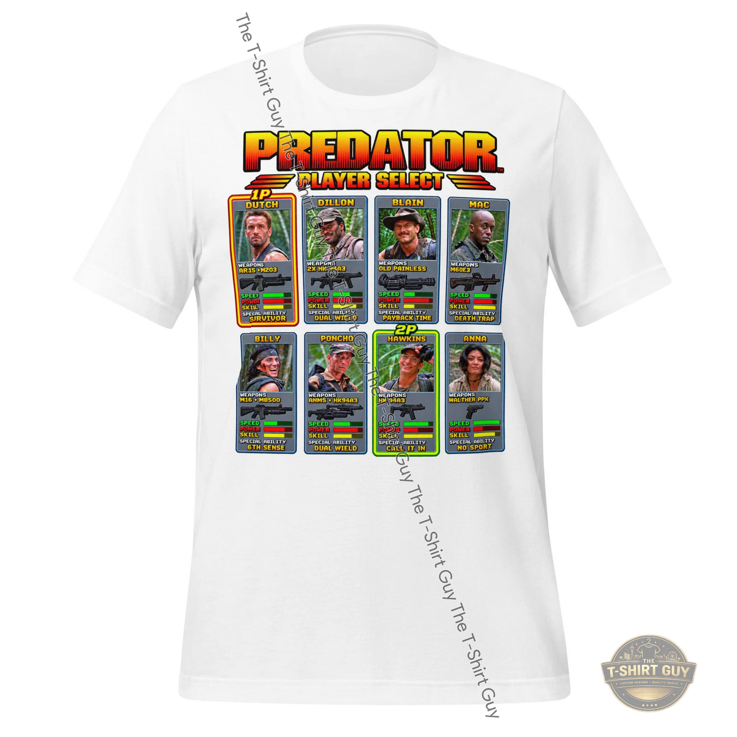 Watermarked - Predator Player Select Unisex t-shirt