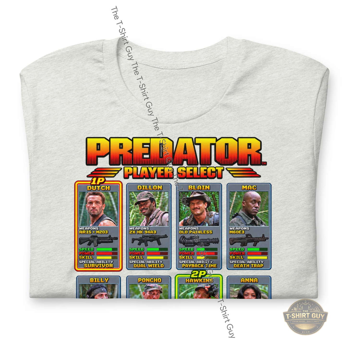 Watermarked - Predator Player Select Unisex t-shirt