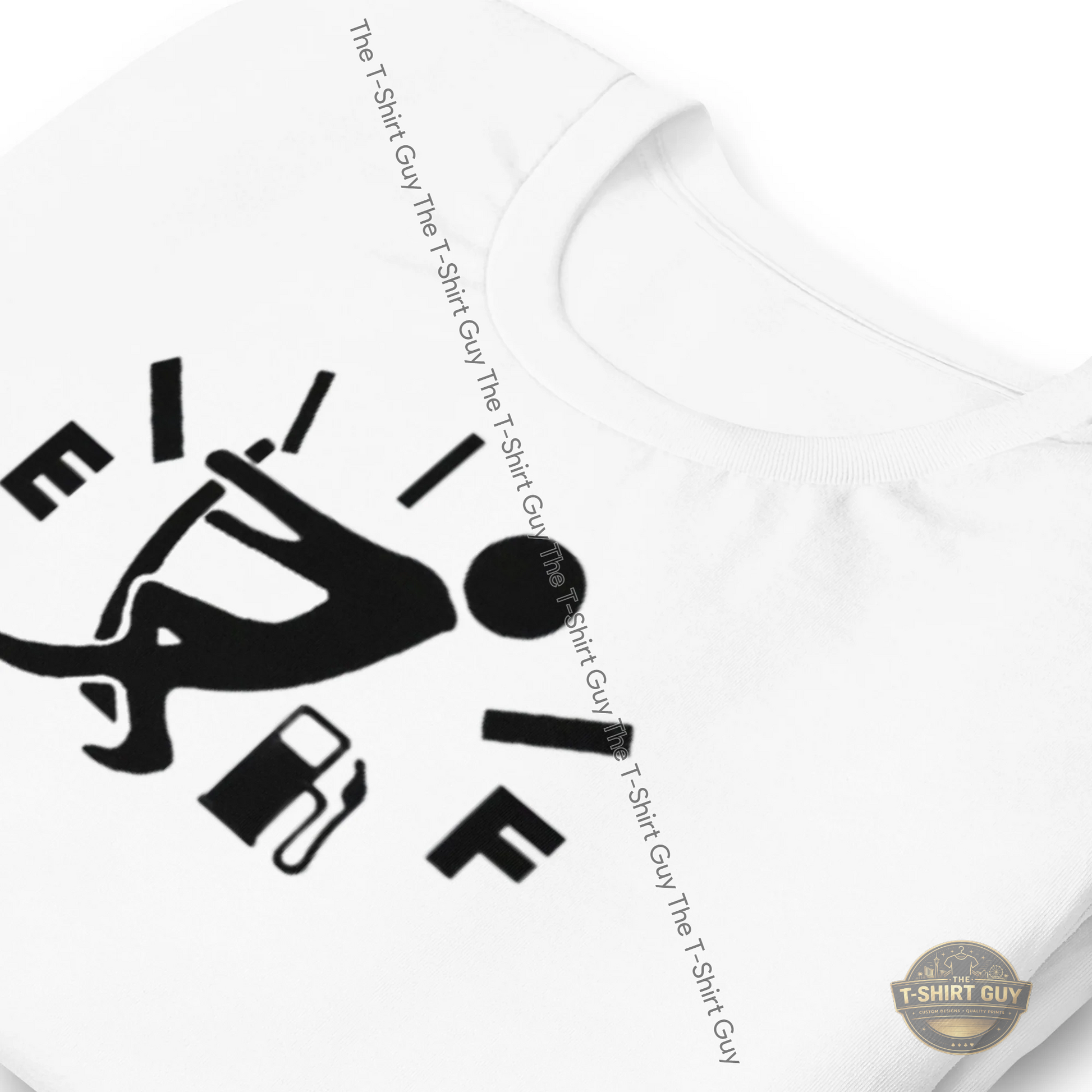 Watermarked - Gas Tank Unisex t-shirt