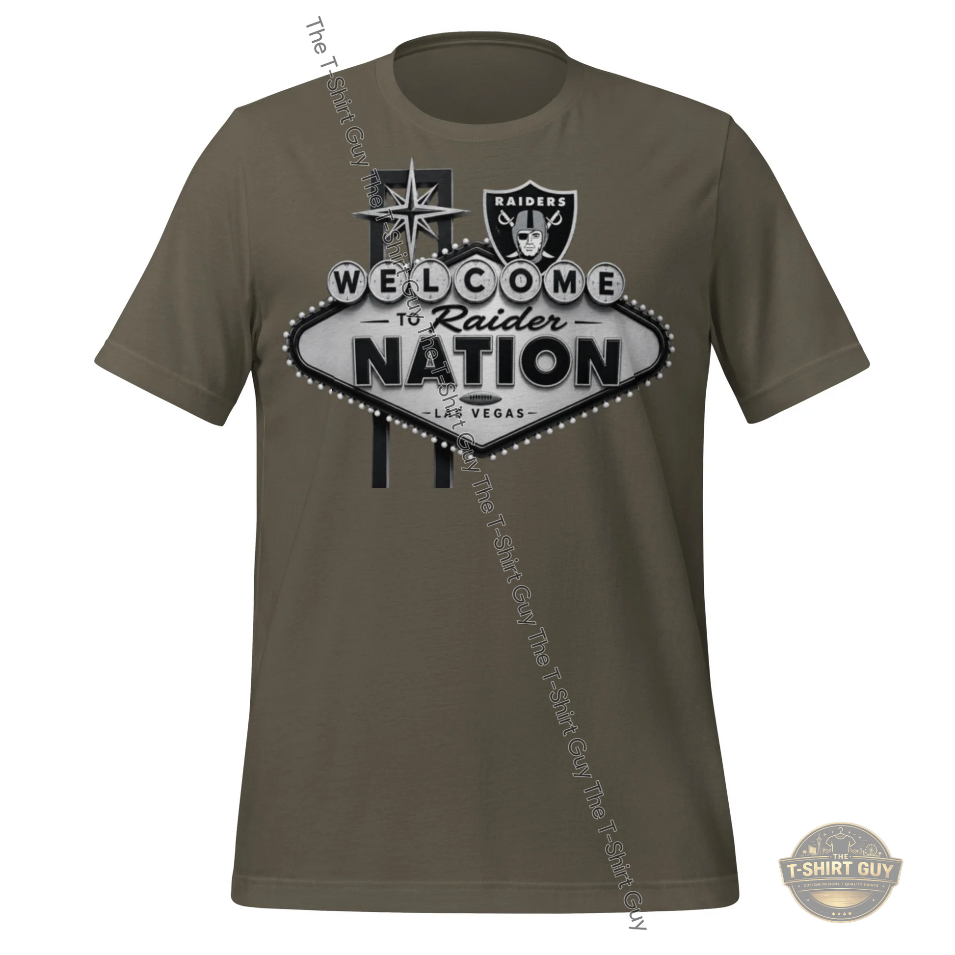 Watermarked - Welcome To Raider Nation Unisex t-shirt
