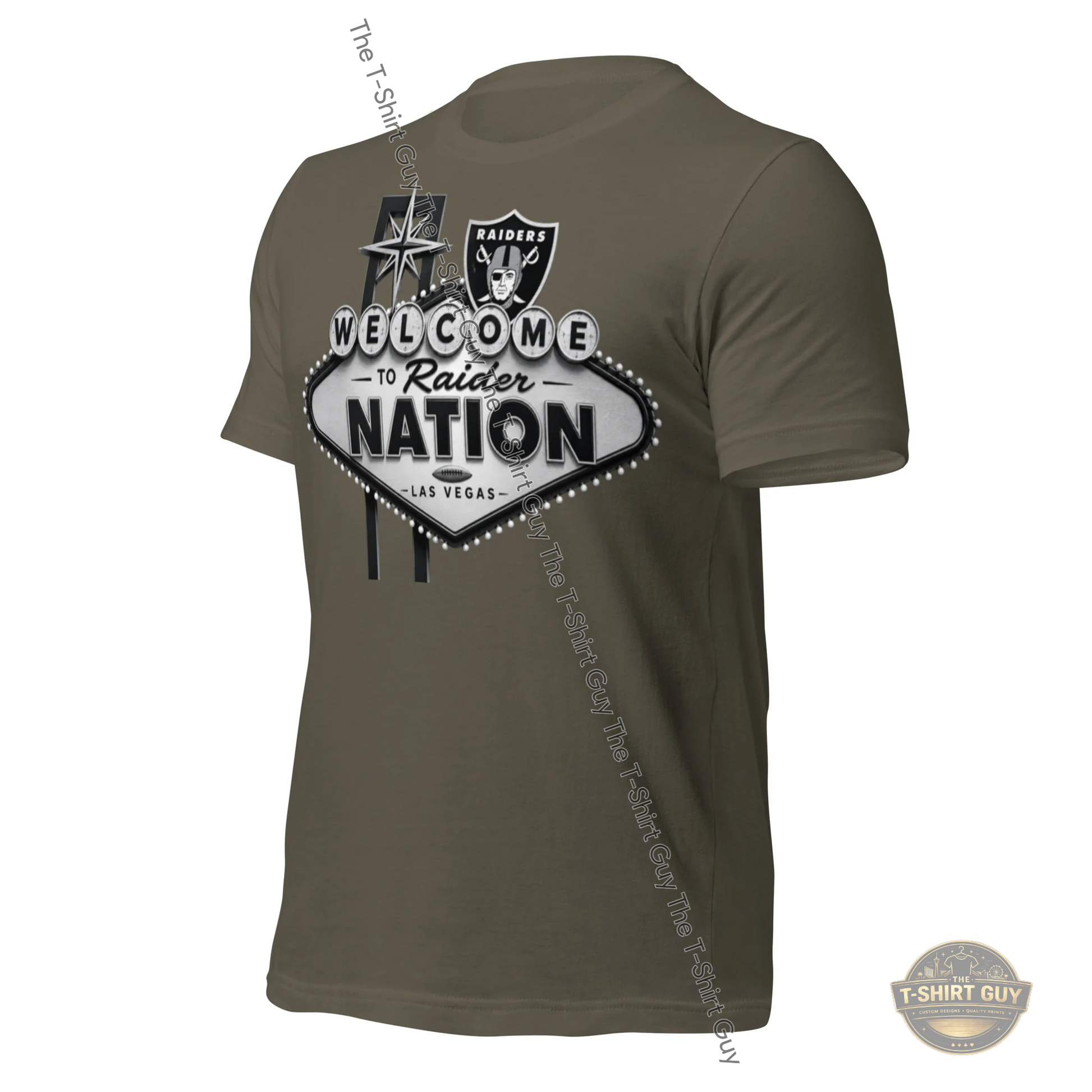 Watermarked - Welcome To Raider Nation Unisex t-shirt