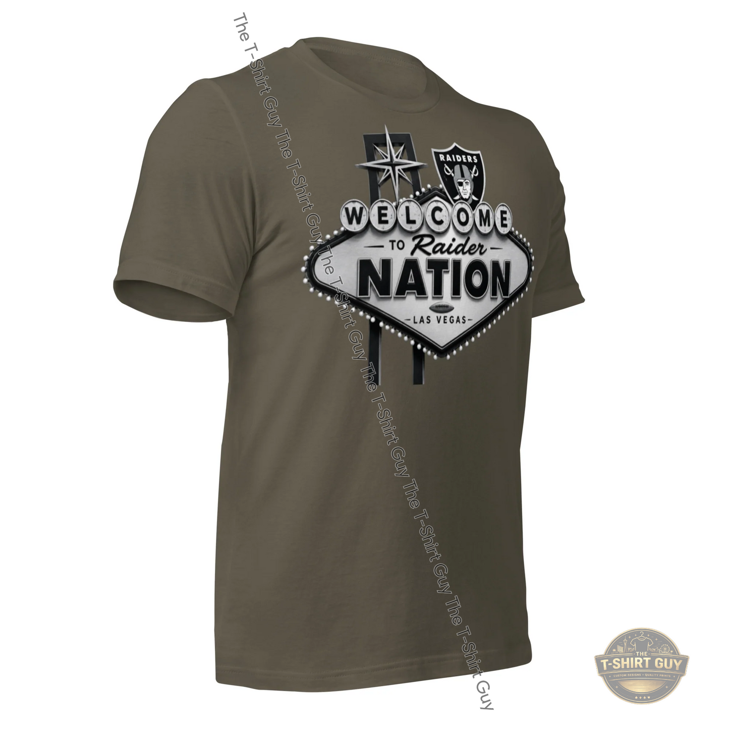 Watermarked - Welcome To Raider Nation Unisex t-shirt