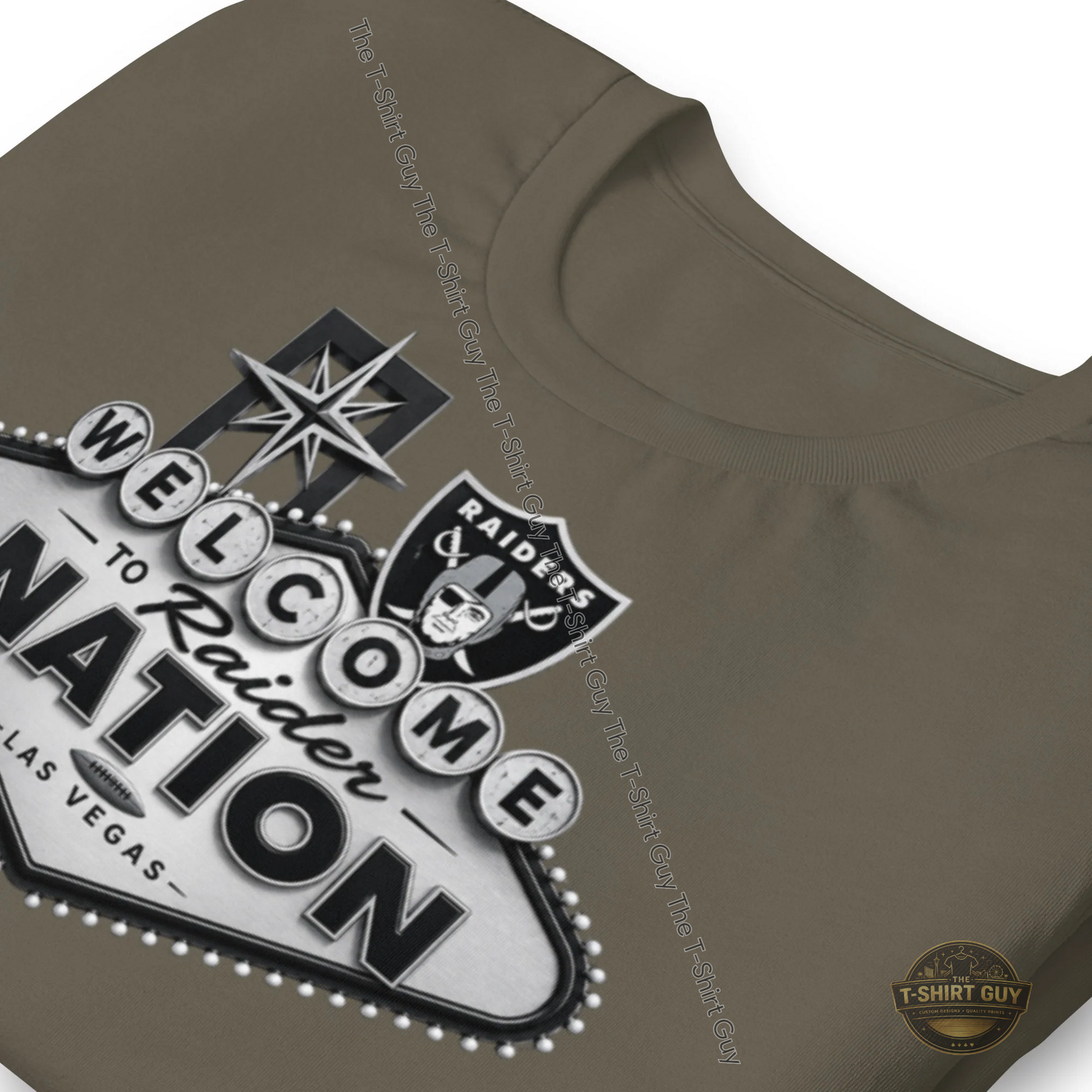 Watermarked - Welcome To Raider Nation Unisex t-shirt