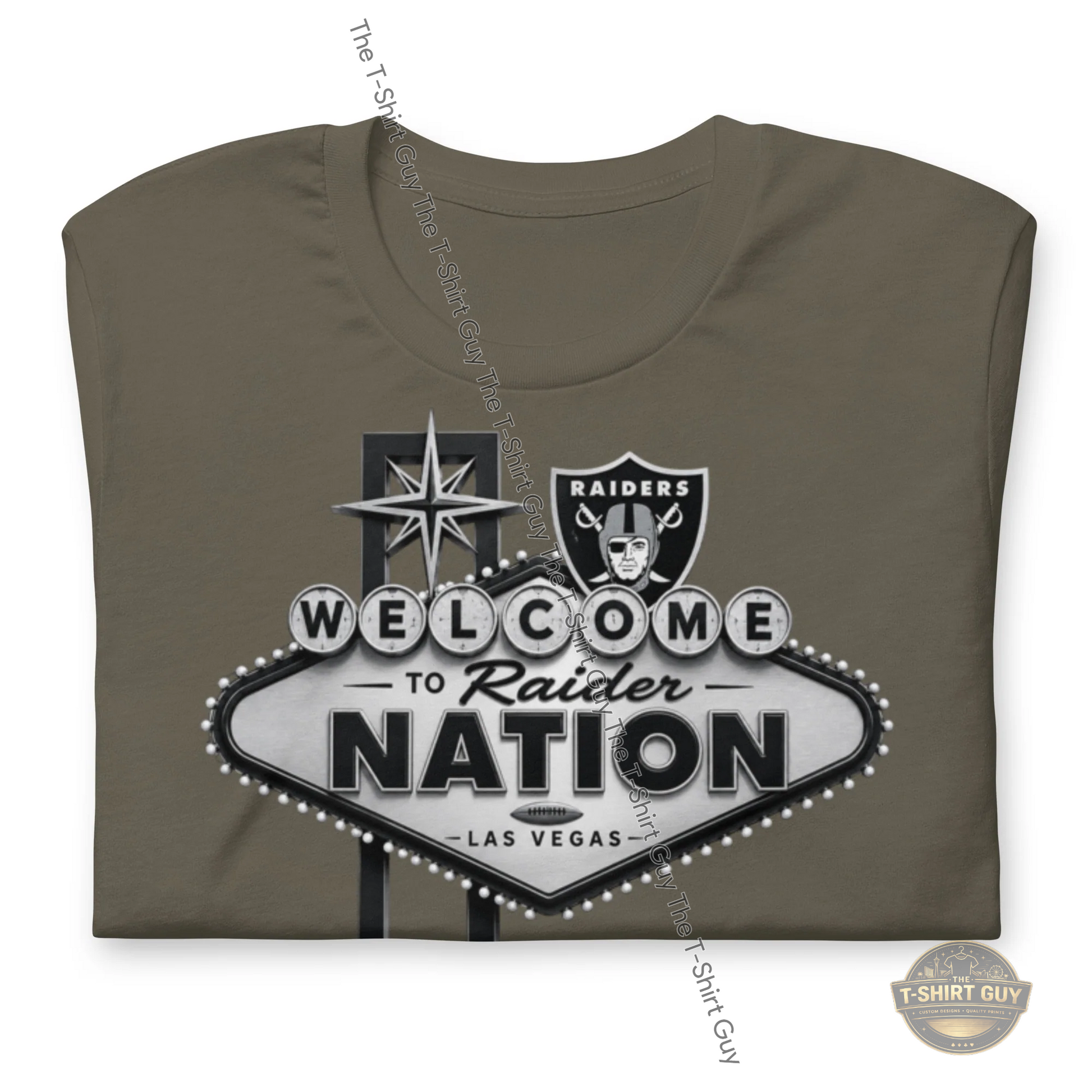 Watermarked - Welcome To Raider Nation Unisex t-shirt