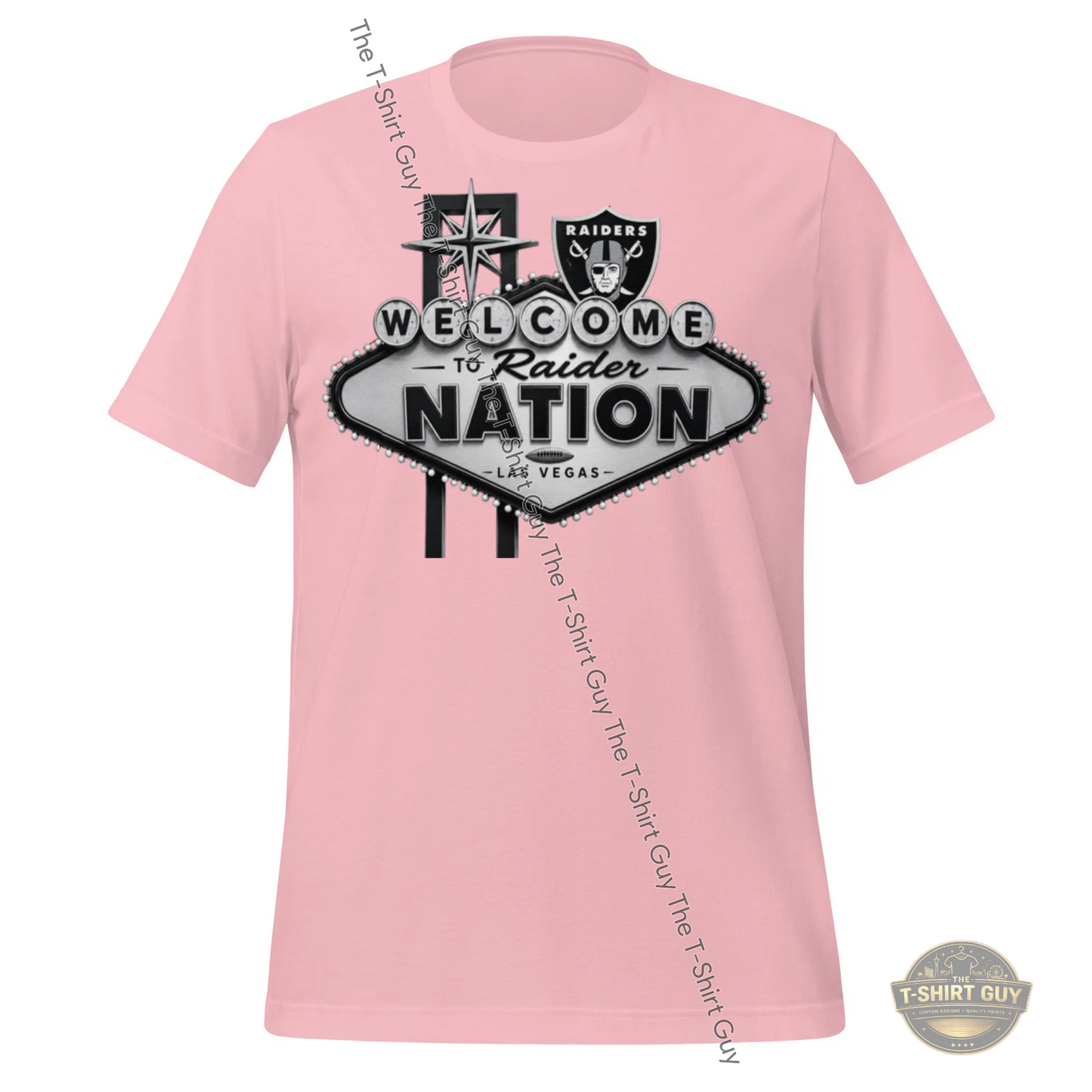 Watermarked - Welcome To Raider Nation Unisex t-shirt