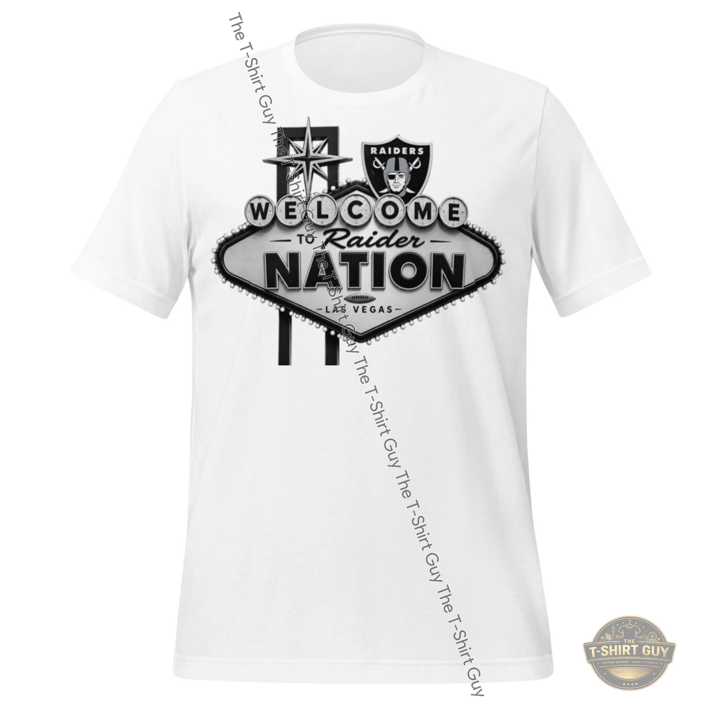 Watermarked - Welcome To Raider Nation Unisex t-shirt