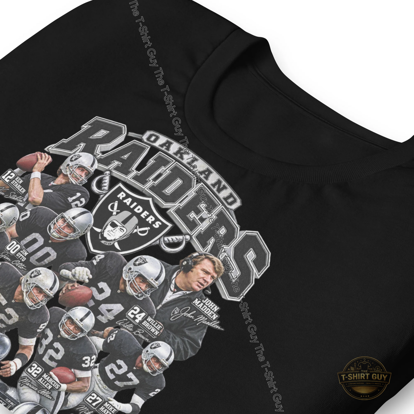 Watermarked - Oakland Raiders Hall of Fame Unisex t-shirt