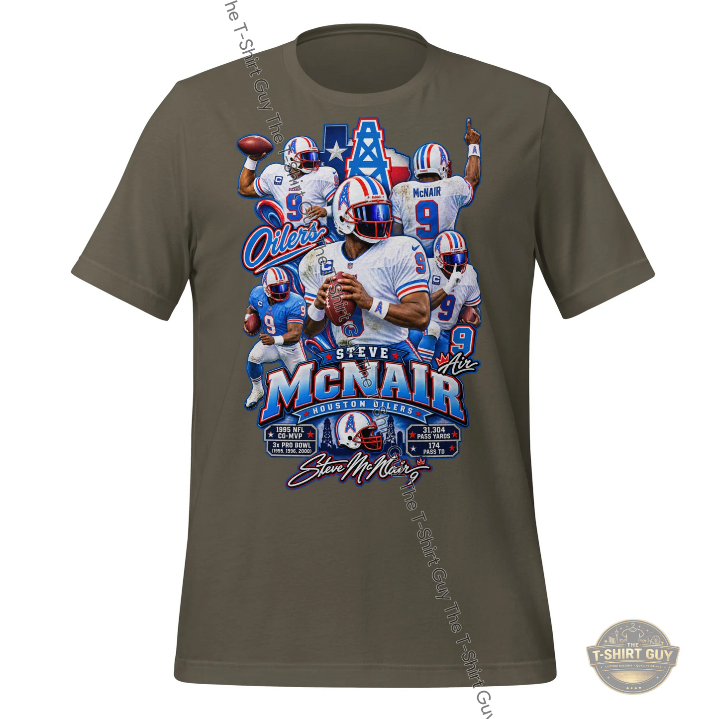 Watermarked - Steve Air McNair Unisex t-shirt