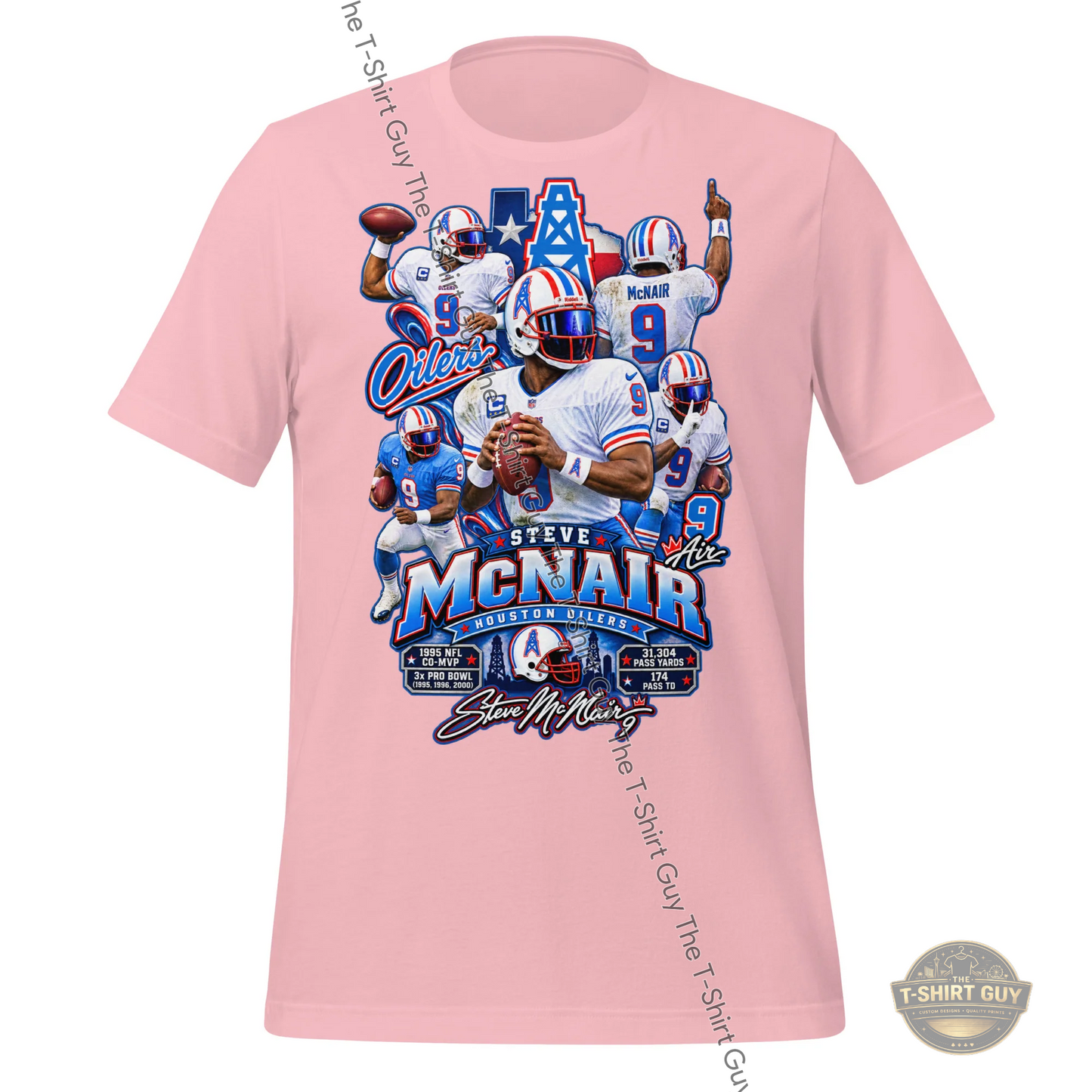 Watermarked - Steve Air McNair Unisex t-shirt