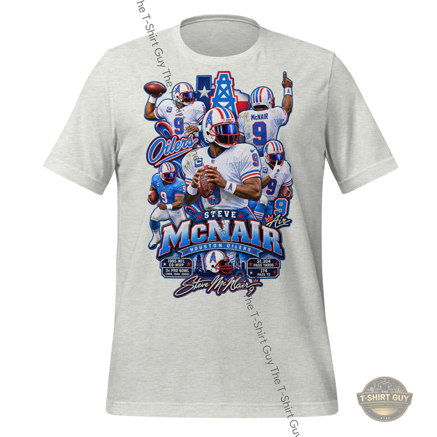 Watermarked - Steve Air McNair Unisex t-shirt
