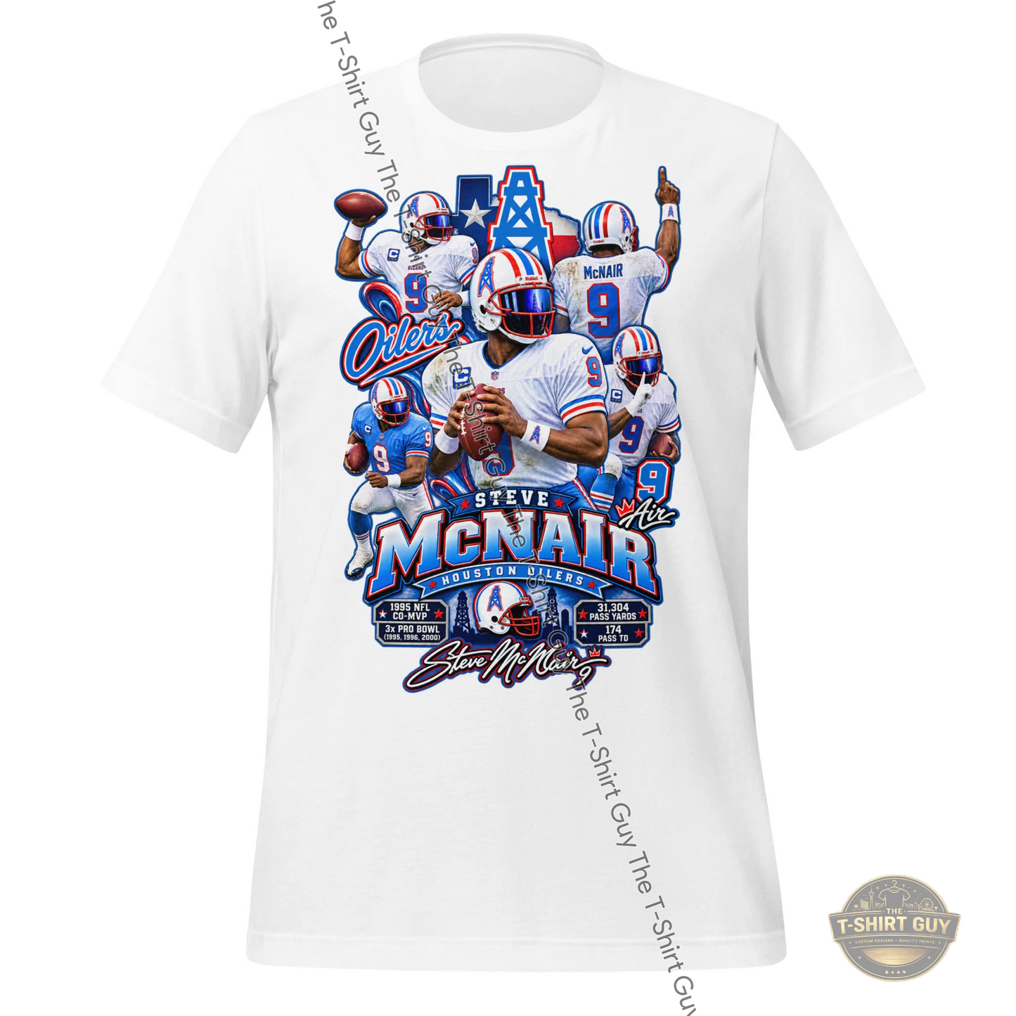 Watermarked - Steve Air McNair Unisex t-shirt