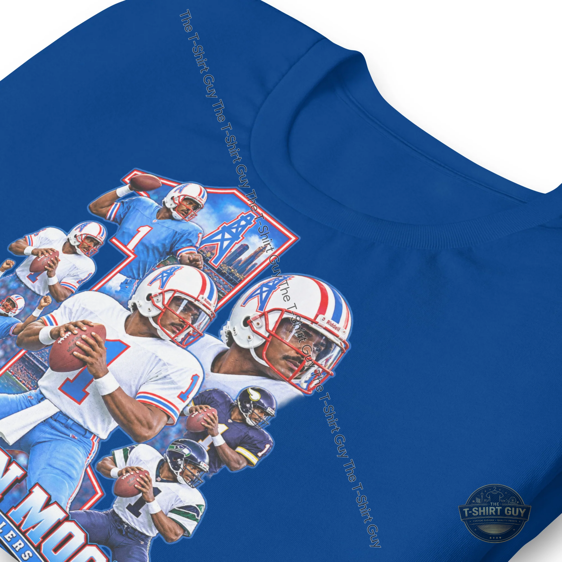 Watermarked - Warren Moon Unisex t-shirt