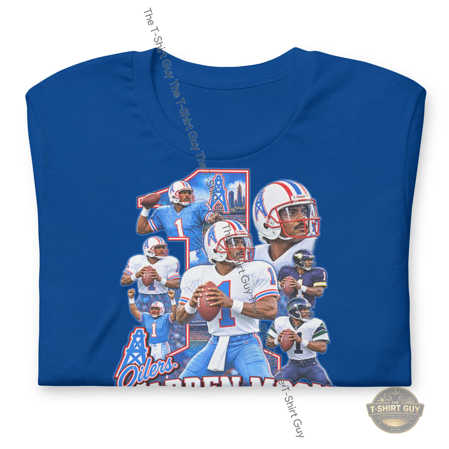 Watermarked - Warren Moon Unisex t-shirt