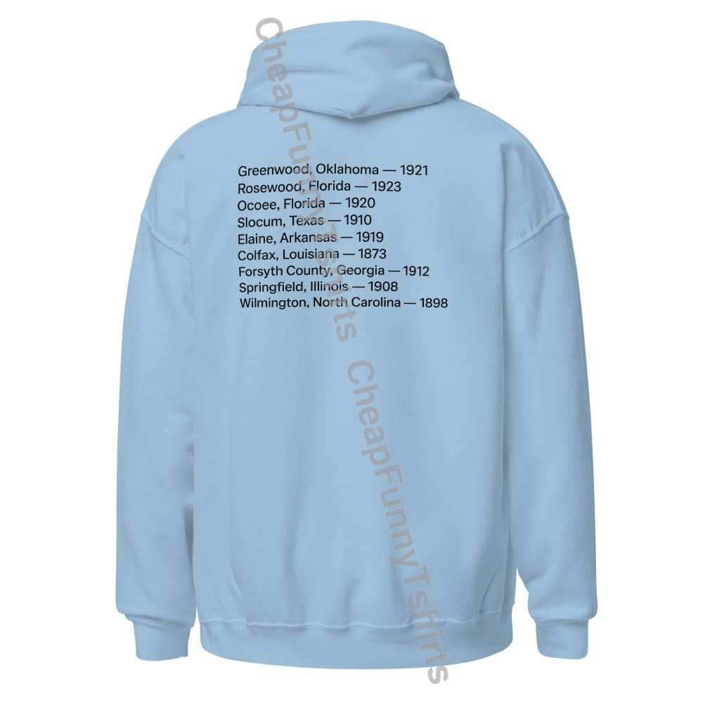 We Remember What They Tried To Erase Unisex Hoodie