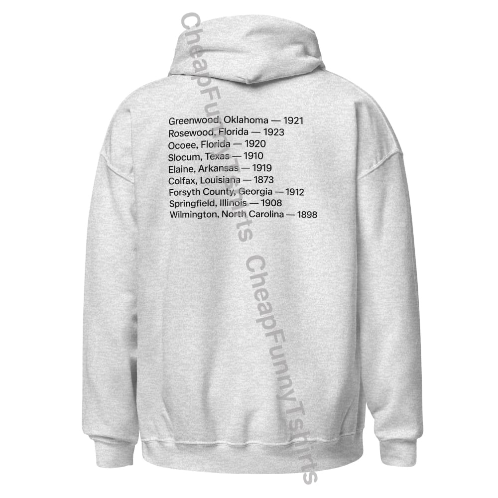 We Remember What They Tried To Erase Unisex Hoodie